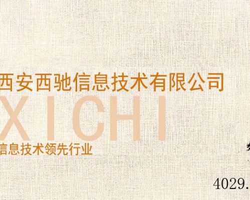 西安西驰信息技术有限公司